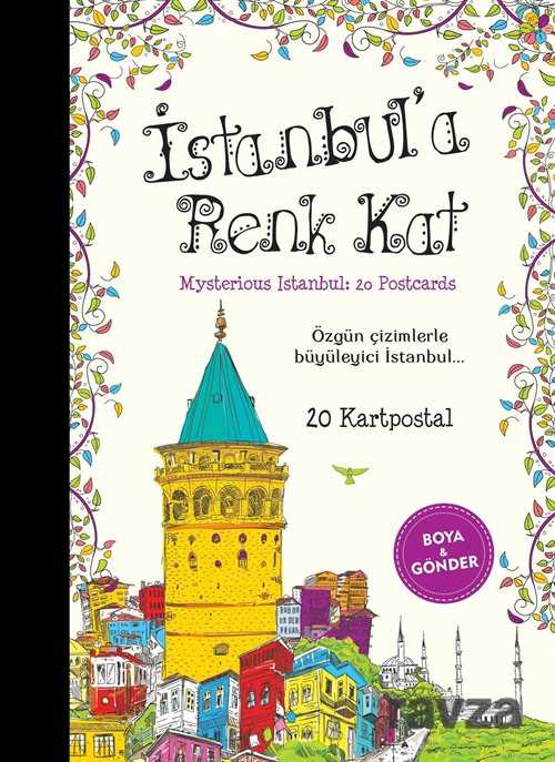 İstanbul'a Renk Kat (20 Kartpostal) - 1