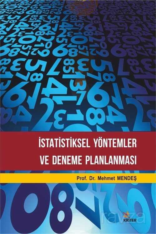 İstatistiksel Yöntemler ve Deneme Planlanması - 1