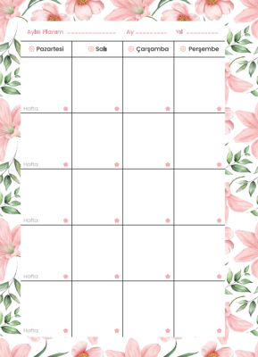 İstikamet Defteri Bir Müslümanın Yıllık Planlayıcısı - 10