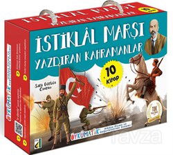 İstiklal Marşı Yazdıran Kahramanlar (10 Kitap) - Damla Yayınları