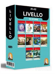 İtalyanca Hikaye 10'lu Hikaye Seti Kutu Tanıtım (A1-A2) Seviyelerinde - Kapadokya Kitabevi