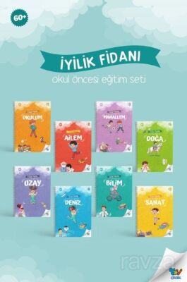 İyilik Fidanı Okul Öncesi Eğitim Seti (8 Kitap ) - 1