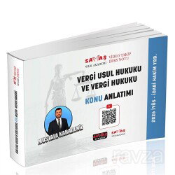 İYÖS İdari Hakim Yardımcılığı Vergi Usul Hukuku ve Vergi Hukuku Konu Anlatımı - Savaş Yayınları