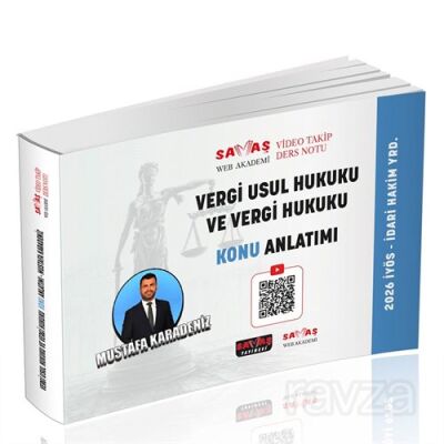 İYÖS İdari Hakim Yardımcılığı Vergi Usul Hukuku ve Vergi Hukuku Konu Anlatımı - 1