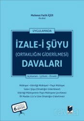 İzale-i Şüyu (Ortaklığın Giderilmesi) Davaları - Adalet Yayınevi