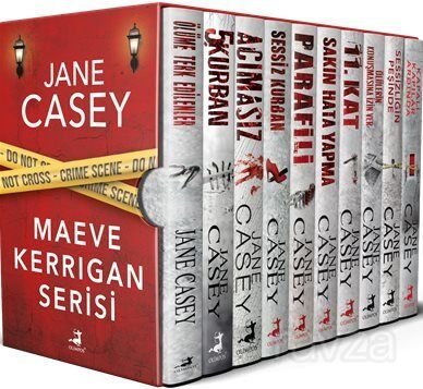 Jane Casey Maeve Kerrigan Serisi Tüm Kitaplar (Kutulu Set 10 Kitap) - 1