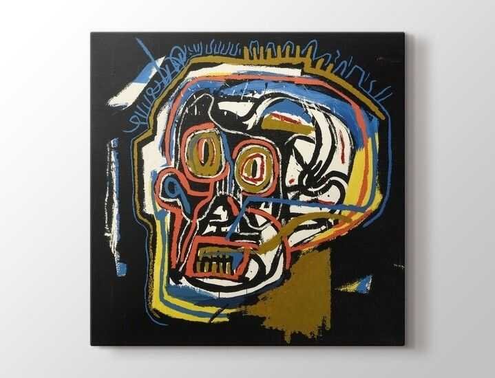 Jean-Michel Basquiat - Head Tablo |80 X 80 cm| - 1