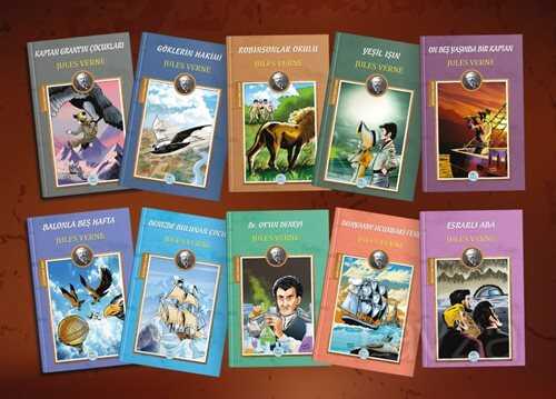 Jules Verne Serisi (10 Kitap Set) - Maviçatı Yayınları