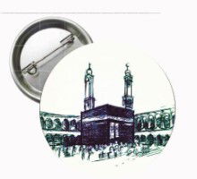 Kabe Minareli Islami Igneli Rozet - 2