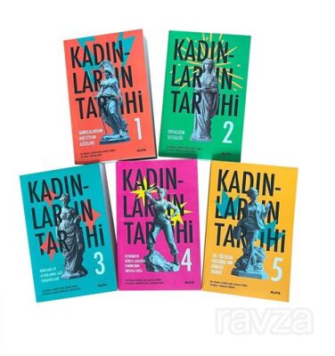 Kadınların Tarihi (1-2-3-4-5 Kitap Set) (Karton Kapak) - 1