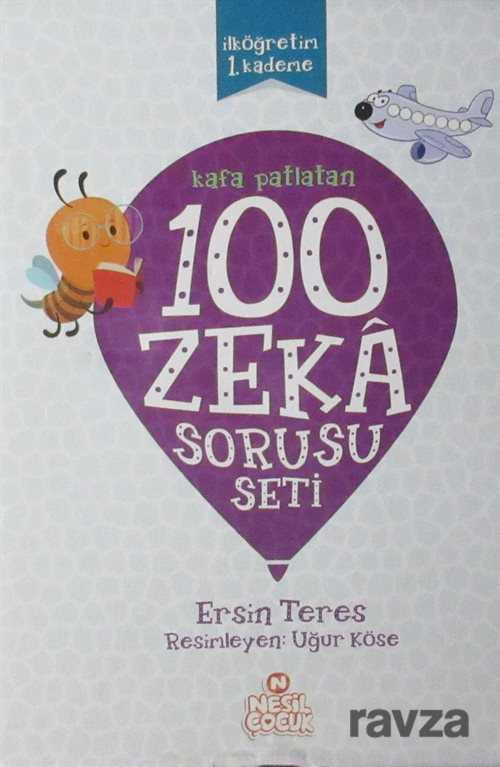 Kafa Patlatan 100 Zeka Sorusu (5 Kitap-Kutulu) - Nesil Çocuk Yayınları