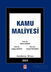 Kamu Maliyesi / Metin Erdem - Ekin Kitabevi Yayınları (Bursa)