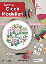 Kanaviçe Çiçek Modelleri / Lesley Teare - Tuva Yayıncılık