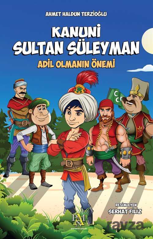 Kanuni Sultan Süleyman - Adil Olmanın Önemi (Renkli Baskı) - 1