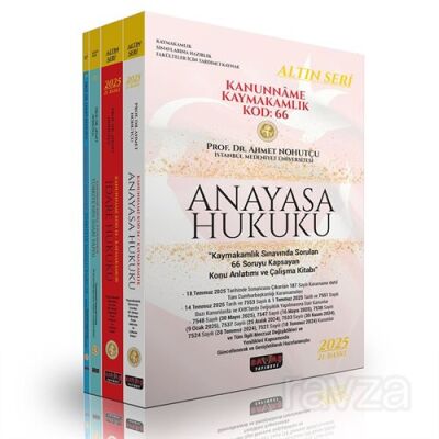 Kanunnme Kaymakamlık KOD: 66 Konu Anlatımı Ağustos 2025 - 1