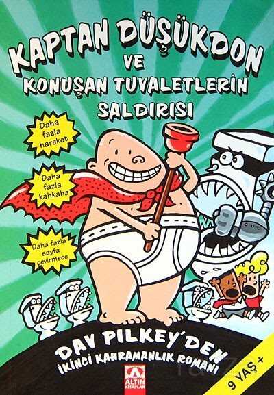 Kaptan Düşükdon ve Konuşan Tuvaletlerin Saldırısı - Altın Kitaplar