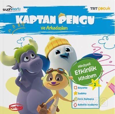 Kaptan Pengu ve Arkadaşları Hikayeli Etkinlik Kitabım 2 - 1