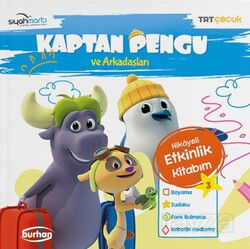 Kaptan Pengu ve Arkadaşları Hikayeli Etkinlik Kitabım 3 - Burhan Yayınları