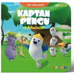 Kaptan Pengu ve Arkadaşları - Trt Çocuk Cırt Cırtlı Kitap - Artenino Yayıncılık