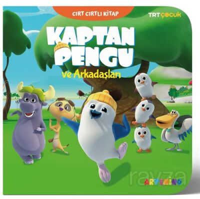 Kaptan Pengu ve Arkadaşları - Trt Çocuk Cırt Cırtlı Kitap - 1