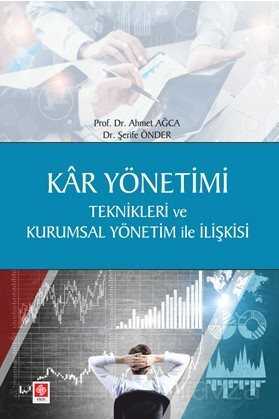 Kar Yönetimi Teknikleri Ve Kurumsal Yönetim İle İlişkisi - 1