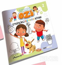 Kardeşim Ozi Etkinlikli Boyama Kitabı 2 - Burhan Yayınları