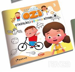 Kardeşim Ozi Etkinlikli Boyama Kitabı 3 - Burhan Yayınları