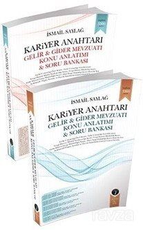 Kariyer Anahtarı Gelir-Gider Mevzuatı Konu Anlatımı Soru Bankası (2 Kitap) - 1