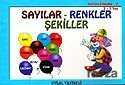 Karton Kitaplar 7 / Sayılar - Renkler - Şekiller (Kod: 61) - Uysal Yayınları (İstanbul)