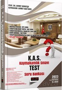 KAS Kaymakamlık Sınavı Test Soru Bankası 2023 - 1