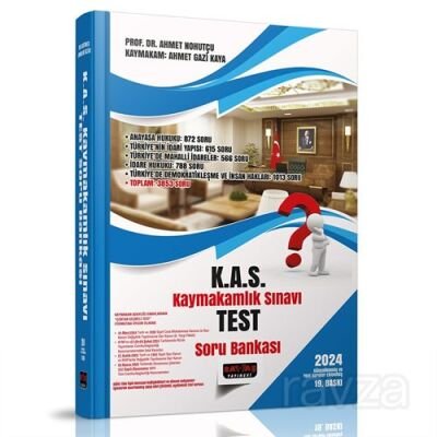 KAS Kaymakamlık Sınavı Test Soru Bankası 2024 - 1