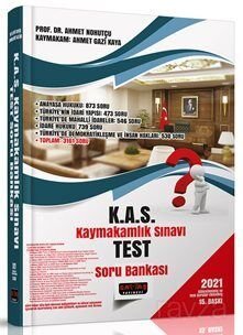 KAS Kaymakamlık Sınavı Test Soru Bankası - 1