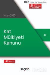 Kat Mülkiyeti Kanunu (Cep Kitabı) - Seçkin Yayıncılık