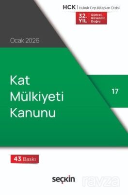 Kat Mülkiyeti Kanunu (Cep Kitabı) - Seçkin Yayıncılık