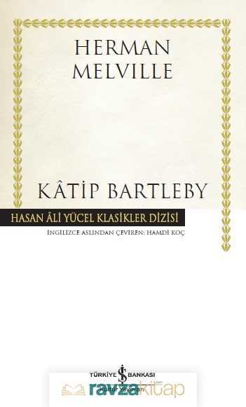 Katip Bartleby (Karton Kapak) - İş Bankası Yayınları
