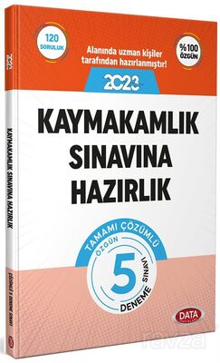 Kaymakamlık Sınavına Hazırlık Tamamı Çözümlü 5 Deneme Sınavı - 1