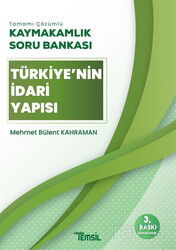 Kaymakamlık Soru Bankası Türkiye'nin İdari Yapısı - Temsil Kitap