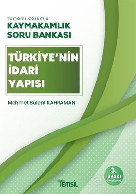 Kaymakamlık Soru Bankası Türkiye'nin İdari Yapısı - 1