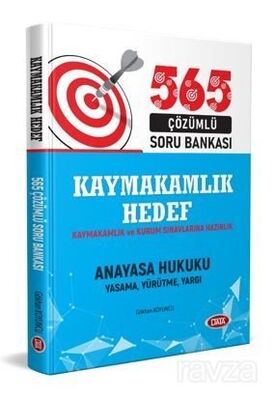 Kaymakamlık Ve Kurum Sınavlarına Hazırlık Anayasa Hukuku 565 Çözümlü Soru Bankası - 1