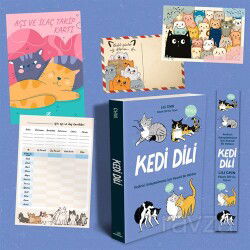 Kedi Dili Özel Set (Aşı Takip Kartı - Kartpostal ve Ayraç İlaveli) - Nesnel Yayınları