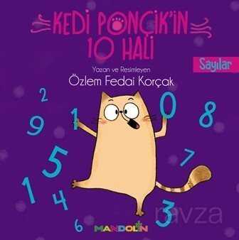 Kedi Ponçik'in 10 Hali / Sayılar - Mandolin Yayınları