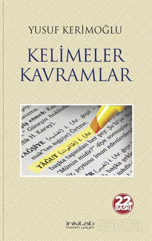 Kelimeler Kavramlar - İnkılab Yayınları