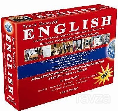Kendi Kendinize Görüntülü İngilizce Öğrenim Seti / Teach Yourself English (3 Kitap+17 Dvd) - 1