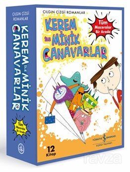 Kerem İle Minik Canavarlar Seti (12 Kitap) - 1