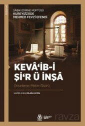 Keva'ib-i Şi'r ü İnşa (İnceleme-Metin-Dizin) - DBY Yayınları