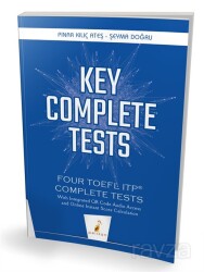 Key Complete Tests: Four TOEFL ITP Complete Tests - Pelikan Tıp Teknik Yayınları