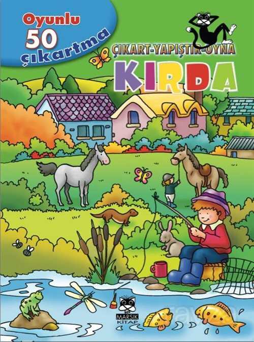 Kırda / Oyunlu 50 Çıkartma Dizisi - Marsık Kitap