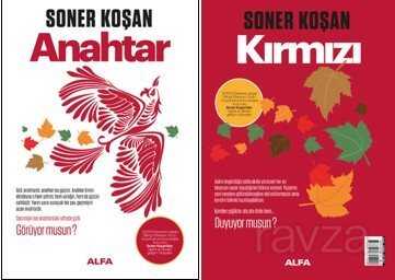 Kırmızı - Anahtar (Çift Taraflı Kitap) - Alfa Yayınları