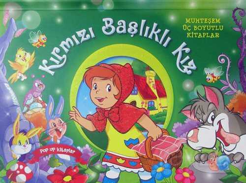 Kırmızı Başlıklı Kız / Üç Boyutlu Kitaplar (Büyük Boy) - 1