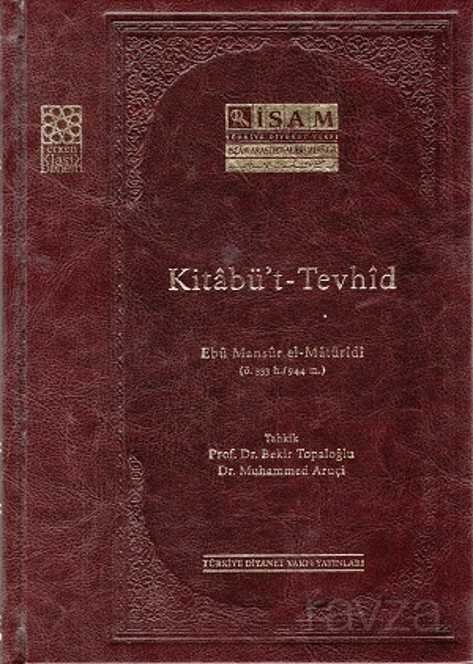 Kitabü't - Tevhid Ebü Mansur el-Maturidi (Ciltli) - 1